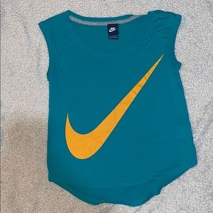 Nike Turquoise Muscle Tee
